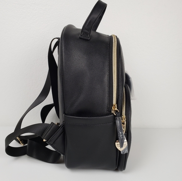 Juicy Couture Licorice Heritage Mini Backpack Crown Heart Logo - Picture 2 of 16